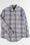 Grey Plaid Button Up Shirt 5