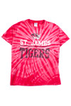 St. James Tigers Tie Dye T-Shirt