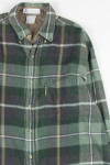 Green Columbia Vintage Flannel 2556