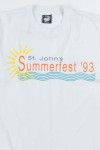 St. John's Summerfest '93 T-Shirt