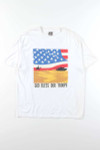 God Bless Our Troops Vintage T-Shirt