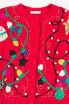 Red Ugly Christmas Cardigan 51572