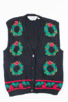 Black Ugly Christmas Vest 51489