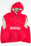 Nebraska Huskers Pullover Starter Jacket