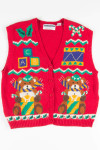 Red Ugly Christmas Vest 51772