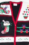 Black Ugly Christmas Cardigan 51684