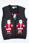 Black Ugly Christmas Vest 51555