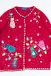 Red Ugly Christmas Cardigan 52174