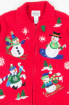 Red Ugly Christmas Cardigan 52081