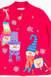 Red Ugly Christmas Cardigan 52376