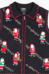 Black Ugly Christmas Vest 52139