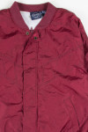 Burgundy Bomber Jacket 17770