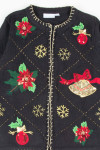 Black Ugly Christmas Cardigan 52146