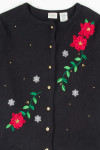 Black Ugly Christmas Cardigan 52097