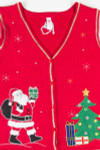 Red Ugly Christmas Vest 52051