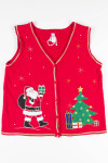 Red Ugly Christmas Vest 52051