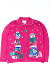 Red Ugly Christmas Cardigan 52767