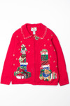 Red Ugly Christmas Cardigan 52867