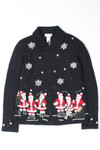 Black Ugly Christmas Cardigan 52773