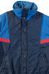 Navy Nylon Action Jacket