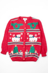 Red Ugly Christmas Cardigan 52939