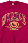 Magenta Myrtle Beach Sweatshirt