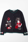 Blue Ugly Christmas Cardigan 52838