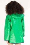 Green PVC Rain Coat