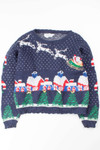 Blue Ugly Christmas Pullover 52995