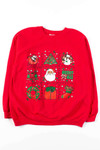 Red Ugly Christmas Sweatshirt 53136