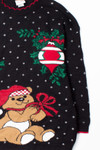 Black Ugly Christmas Pullover 52853