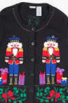 Black Ugly Christmas Cardigan 53190