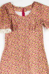 Ditsy Floral Vintage Maxi Dress