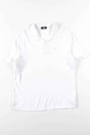 White Calvin Klein Polo Shirt