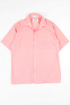 Heathered Coral Button Up Shirt
