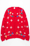 Red Ugly Christmas Cardigan 53114