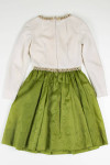 Vintage Green Party Dress