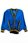 Blue Poncho Style Jacket