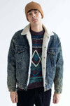 Vintage Levi's Sherpa Lined Denim Jacket 1043