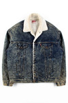 Vintage Levi's Sherpa Lined Denim Jacket 1043