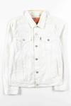 White Levi's Denim Jacket 1074