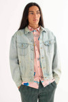 Light Washed Lee Denim Jacket 1079