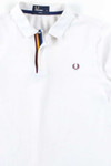 White Fred Perry Polo Shirt
