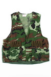 Vintage Camouflage Hunting Vest