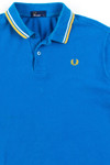 Blue & Yellow Fred Perry Polo Shirt