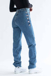 Lawman Home Repaired Embellished High Waist Vintage Jean (sz. 5)