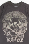 Faded Jimi Hendrix Kiss The Sky T-Shirt 1