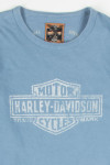 Blue Long Sleeve Harley-Davidson T-Shirt