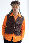 Brown Vintage Hunting Vest