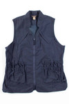 Navy Mesh Back Hiking Vest